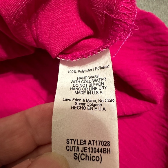 Two tone pink top NWT - Picture 7 of 8
